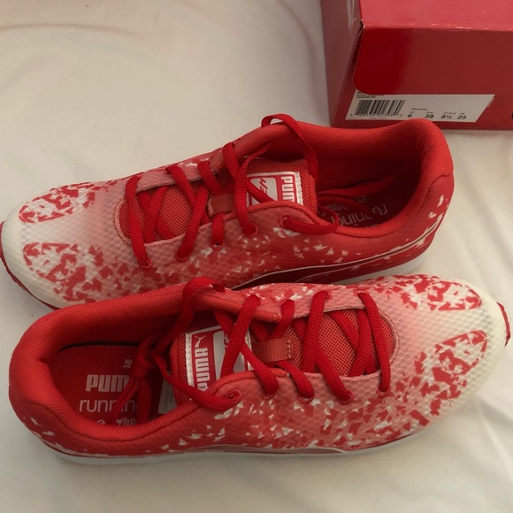 Red Running Shoes by Puma - Picture 4 of 6